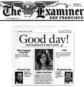 San Francisco Examiner article on Lani Ramos